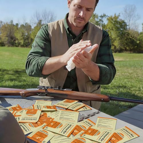 100 Pack Lead Remover Wipes for Shooting Hand Surface (100 Count)