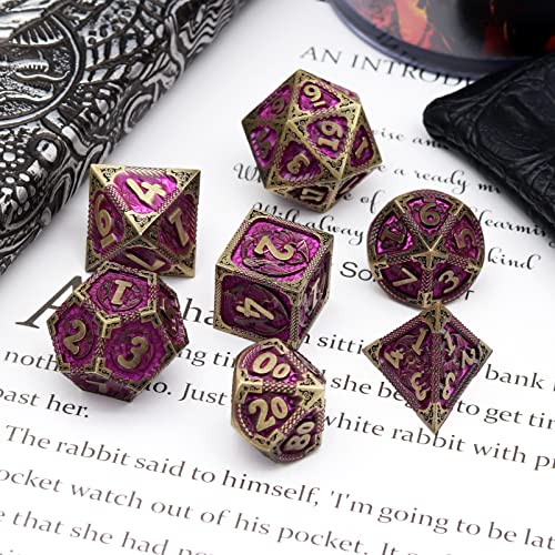 Metal DND Dice Set