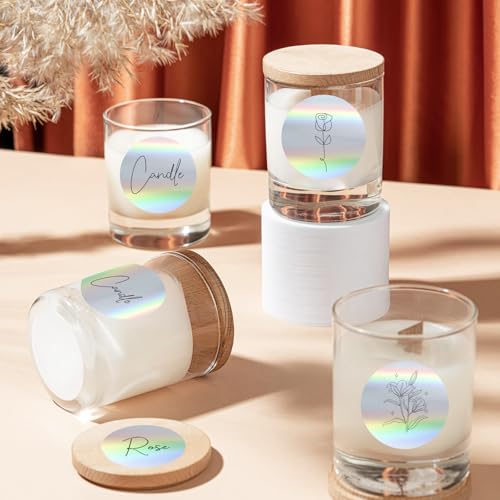 1.5" Holographic Direct Thermal Label Stickers
