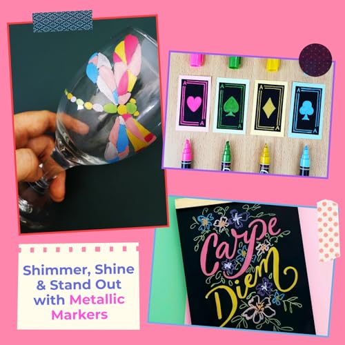40 Fine Tip Chalk Markers for Chalkboard