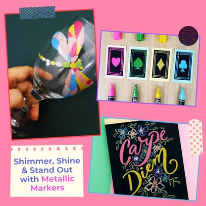 40 Fine Tip Chalk Markers for Chalkboard