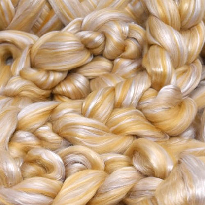 Merino Silk Luxe Tonal Designer Blend. Superfine Merino