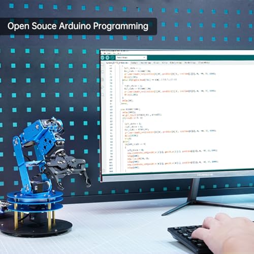 Robotic Arm Kit 6DOF Programming Robot Arm with 6 Servos