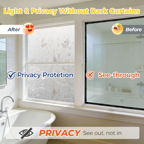 Window Privacy Film Decorative Non