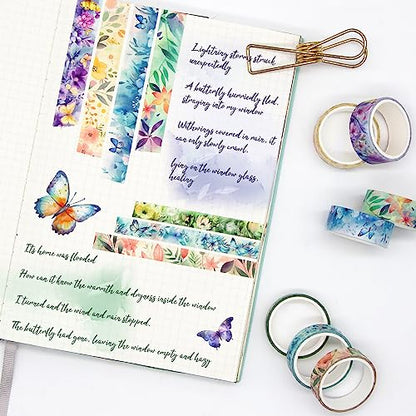 20 Rolls Washi Tape Set