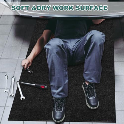 60" x 72" Giant Oil Drip Mat for Garage Driveway (30 Sq Ft)