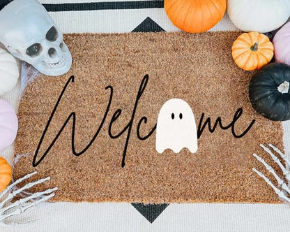 Halloween Stencils for Crafts Reusable Welcome Stay Spooky Stencil