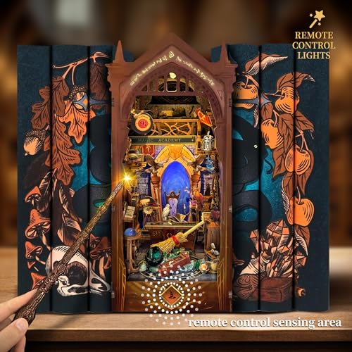 Magic Book Nook Kit with Remote Wand