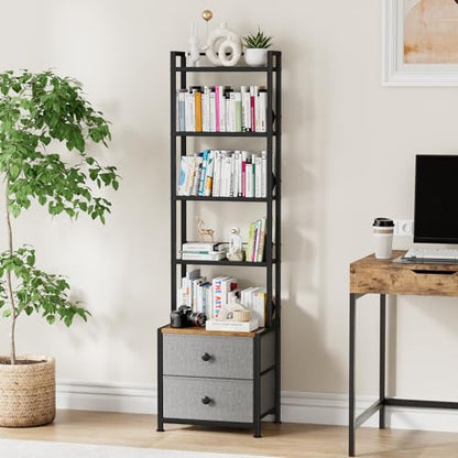 CD Storage Rack with Drawer