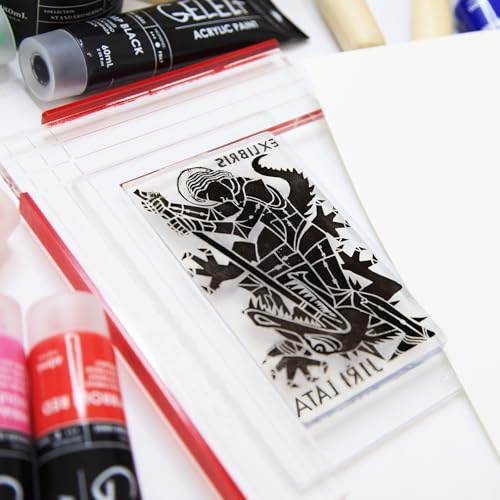Acrylic Paint for Gel Plate Printing Perfect Transfer Acrylic Paint Gel Printing Supplies (9.5 Fl Oz)