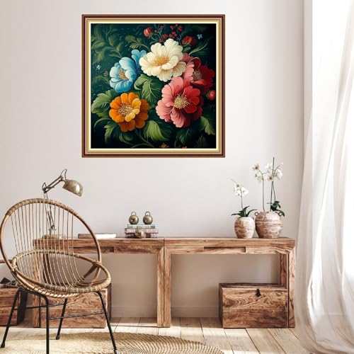 Stamped Cross Stitch Kits for Beginner Embroidery Kits for Beginners Adults DIY 11CT Cross Stitch Patterns Needlepoint Kits Crossstitching Kits