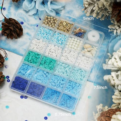 Clay Beads for Bracelets (3000 Count)