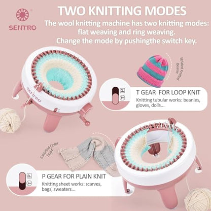 40 Needles Knitting Machine