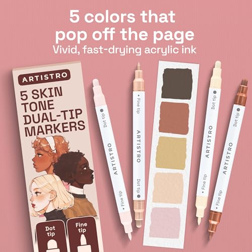Skin Tones Dual (5 Count)