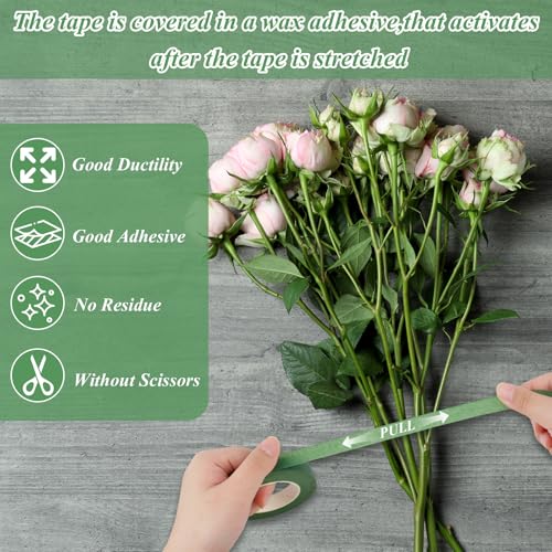 9 Rolls Floral Tape (9 Count)
