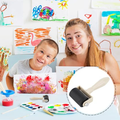 15Pcs Printmaking Brayer Rubber