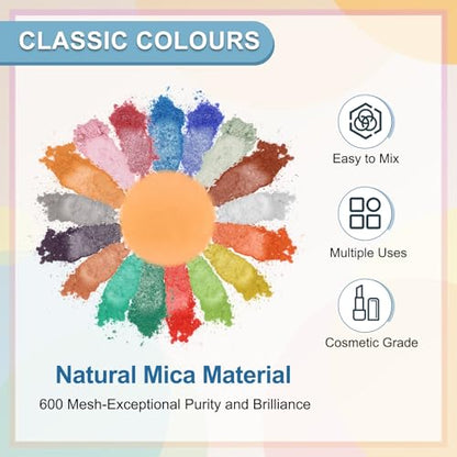 10g 0.35oz Cosmetic Grade Mica Powder