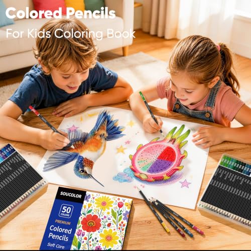 50 Colored Pencils (50 Count)