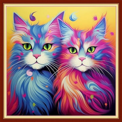 Stamped Cross Stitch Kits Full Range of Embroidery Needlework Starter Kits for Beginners Adults 11CT Embroidery Patterns Art Crafts DIY Needlepoint Kits