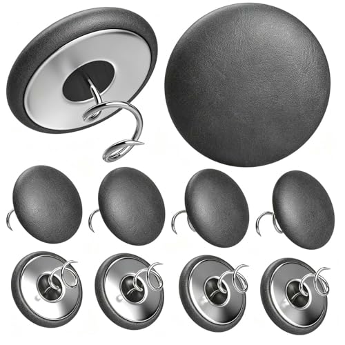 Leather Bed Skirt Pins Twist Pins (12 Count)