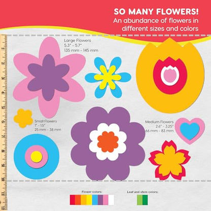 Flower Cutouts (280 Count)