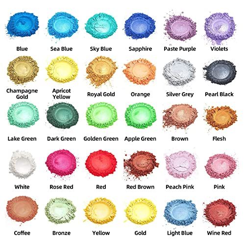 Natural Cosmetic Grade Shimmer Mica Powder