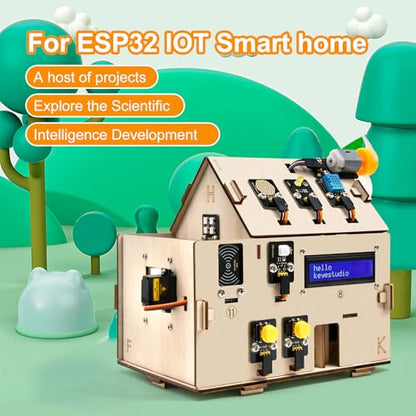 IOT ESP32 Smart Home Starter Kit for Arduino and Python (13 Count)