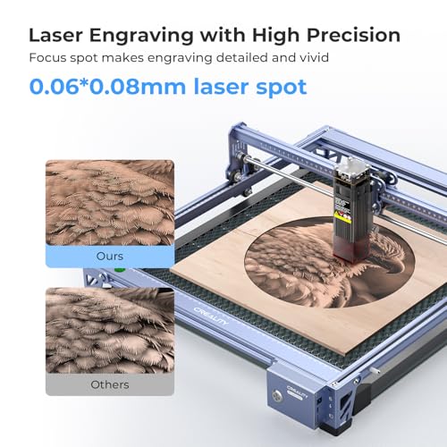 10W Laser Engraver Machine with Honeycomb Laser Bed 500x500