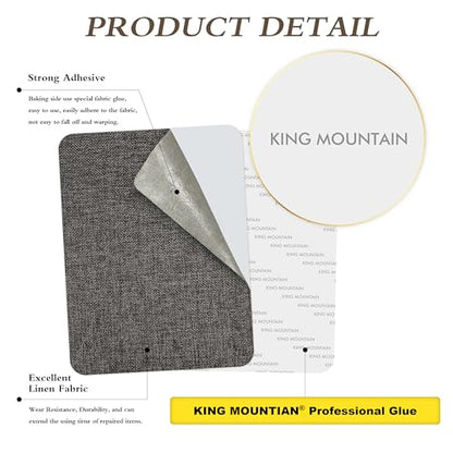 Coarse Linen Repair Patches