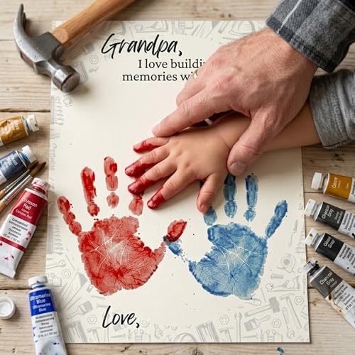 Fathers Day Grandpa Gifts Crafts from Kids (3 Count)