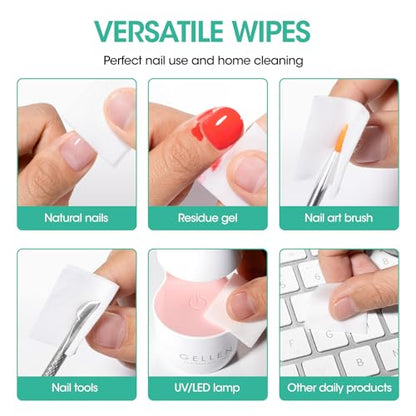 Nail Cleanser Pads (200 Count)