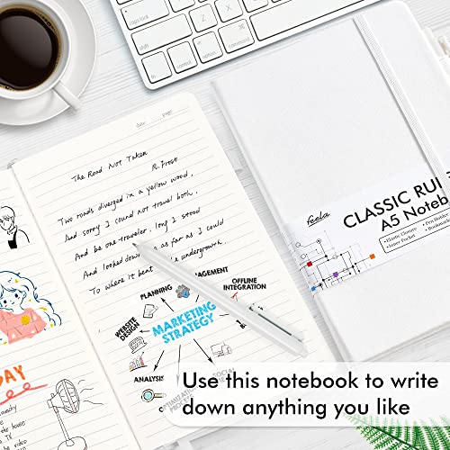 5 Pack Notebooks Journals Bulk (5 Count)