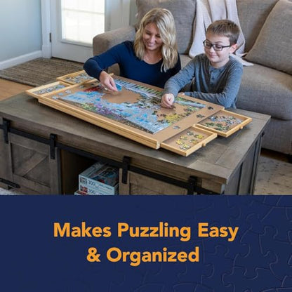 The Original Rotating Puzzle Board with Drawers