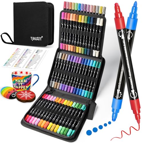 60 Colors Acrylic Paint Markers (60 Count)