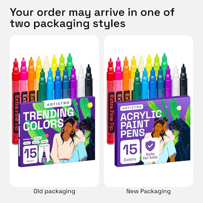 15 Acrylic Extra (15 Count)