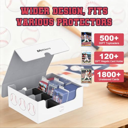 Baseball Card Storage Box