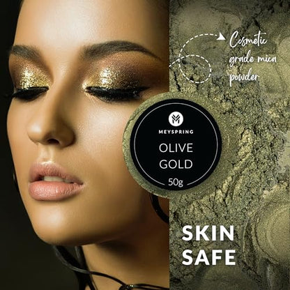 Olive Gold Epoxy Resin Green Pigment