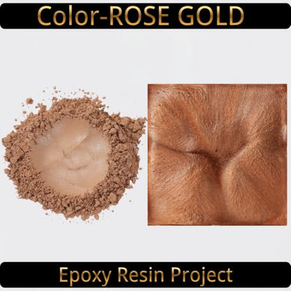 Mica Powder Rose Gold