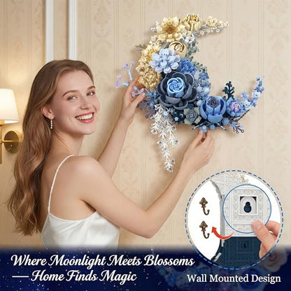 Blue Moon Flower Building Set (935 Count)