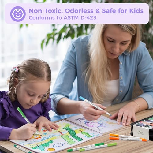 Adult Coloring Book Markers Paper (60 Count)