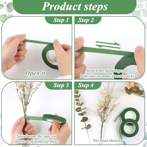 9 Rolls Floral Tape (9 Count)