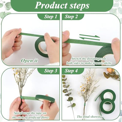 9 Rolls Floral Tape (9 Count)