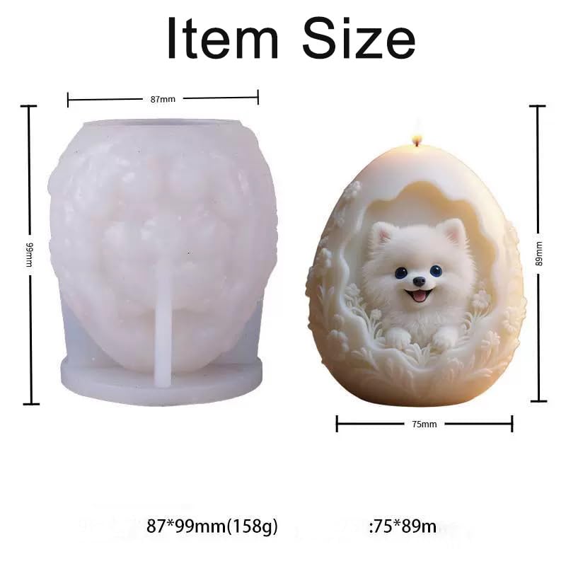 Egg Shape Candle Molds