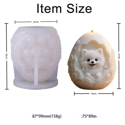 Egg Shape Candle Molds