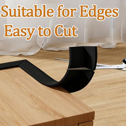 Single Sided Foam Weather Stripping Tape Black (32.8 Foot)