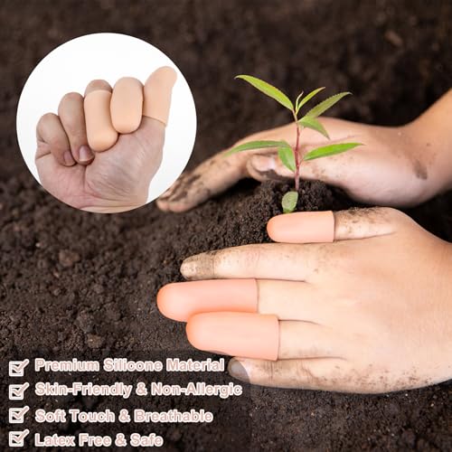 6 Pcs Gel Finger Cots (6 Count)