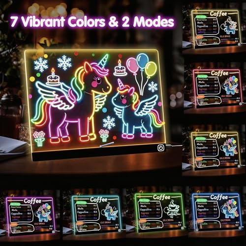 LED Note Board with Colors