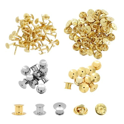 120 PCS Locking Pins Back and Backs Locking Pin (120 Count)