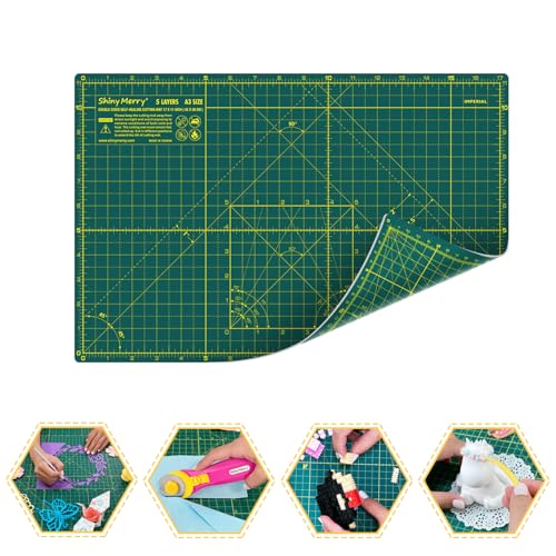 Self Healing Cutting Mat A3 12"x 18" Double Sided Green Mat