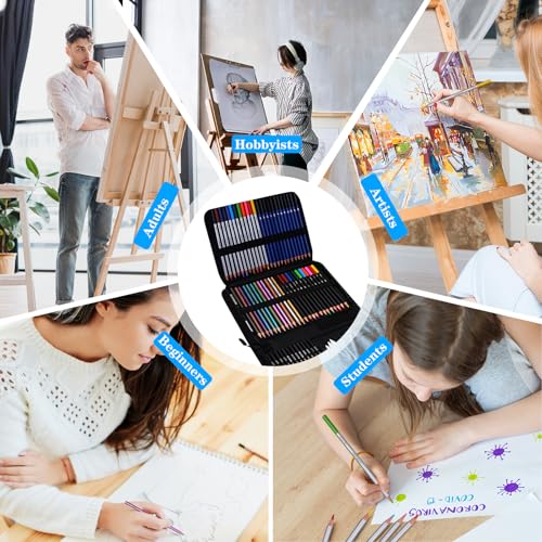 71Pack Drawing Supplies Sketching Kit (71 Count)